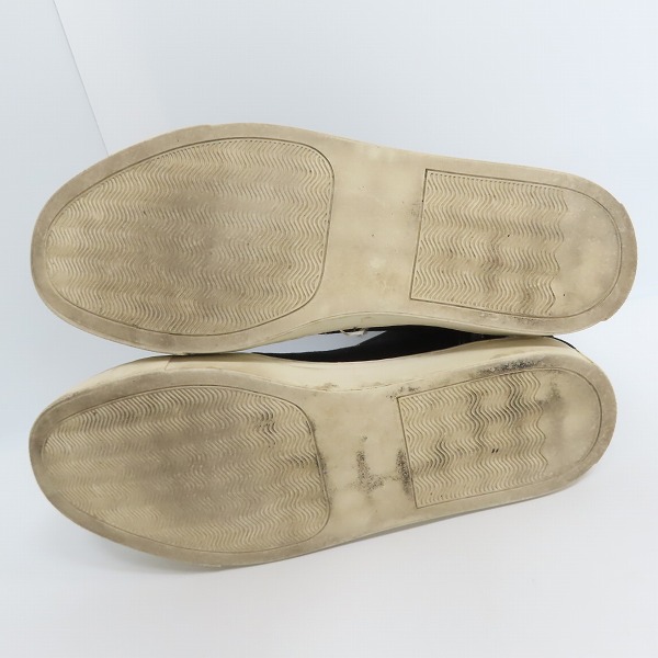 実際に弊社で買取させて頂いたMIHARA YASUHIRO/ミハラヤスヒロ ハイカット スニーカー サイドジップ 73270100/41の画像 2枚目