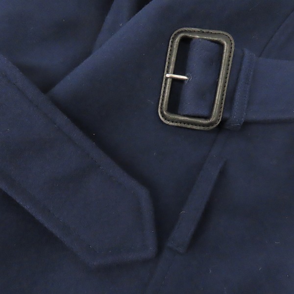 実際に弊社で買取させて頂いたMACKINTOSH/マッキントッシュ Pコート ネイビー /44の画像 4枚目