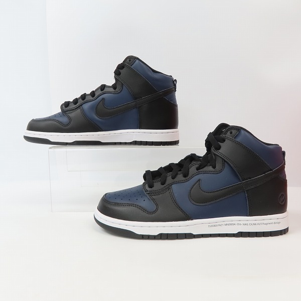 実際に弊社で買取させて頂いた【未使用】NIKE×FRAGMENT DESIGN/ナイキ×フラグメントデザイン DUNK HI/F ダンク DJ0383-400/26.5の画像 3枚目