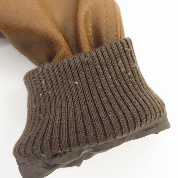 実際に弊社で買取させて頂いたURBAN RESEARCH/アーバンリサーチ ゴートスキン MA-1 レザーブルゾン WH56-17MO18/38の画像 6枚目