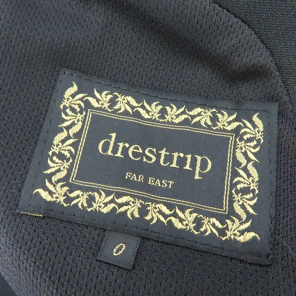 実際に弊社で買取させて頂いたdrestrip/ドレストリップ 2B テーラードジャケット ブラック/0の画像 3枚目