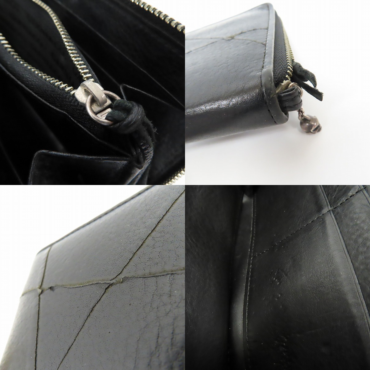 実際に弊社で買取させて頂いたGARNI/ガルニ 長財布/ウォレット レザー ラウンドファスナーの画像 6枚目