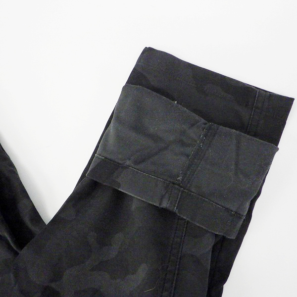 実際に弊社で買取させて頂いたユニフォームエクスペリメント 16AW SLIM FIT STRETCH GABARDINE PANT PYTHON PATCH ギャバジンパンツ UE-167045/1の画像 6枚目