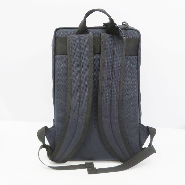 実際に弊社で買取させて頂いた【未使用】BRIEFING/ブリーフィング SQ PACK SL/スクウェアバックパック/リュックサック ネイビー BRA221P01の画像 1枚目
