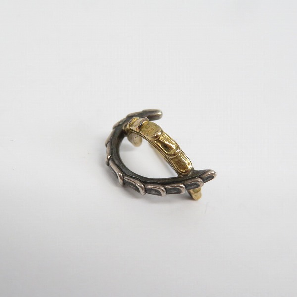 実際に弊社で買取させて頂いたBloodyMary/ブラッディマリー SV/K18 クリスマス記念 ホーン ピアス SK タイプ2 bme1432-sk2