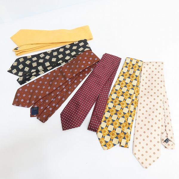 実際に弊社で買取させて頂いた【おまとめ】FRANCO MINUCCI/BARNEYS NEW YORK/dunhill 等 ネクタイの画像 5枚目