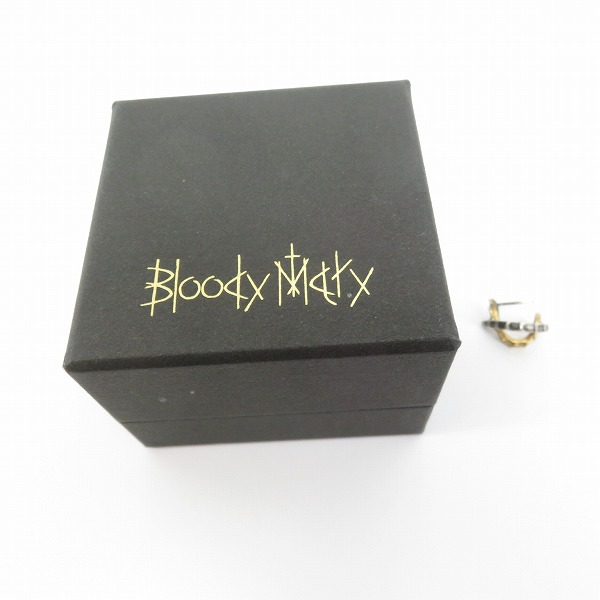 実際に弊社で買取させて頂いたBloodyMary/ブラッディマリー SV/K18 クリスマス記念 ホーン ピアス SK タイプ2 bme1432-sk2の画像 5枚目