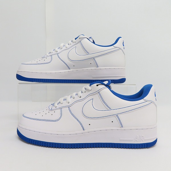 NIKE/ナイキ AIR FORCE 1 07 BLUE STITCH/エアフォース1 ブルー