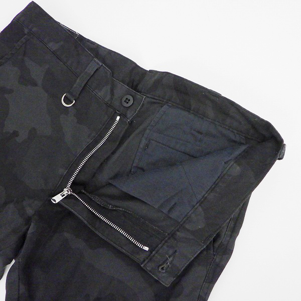 実際に弊社で買取させて頂いたユニフォームエクスペリメント 16AW SLIM FIT STRETCH GABARDINE PANT PYTHON PATCH ギャバジンパンツ UE-167045/1の画像 2枚目
