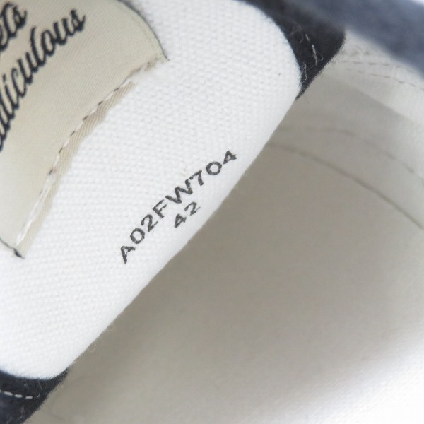 実際に弊社で買取させて頂いたMaison MIHARA YASUHIRO/ミハラヤスヒロ original sole lowcut sneaker ローカットスニーカー A02FW704/42の画像 5枚目