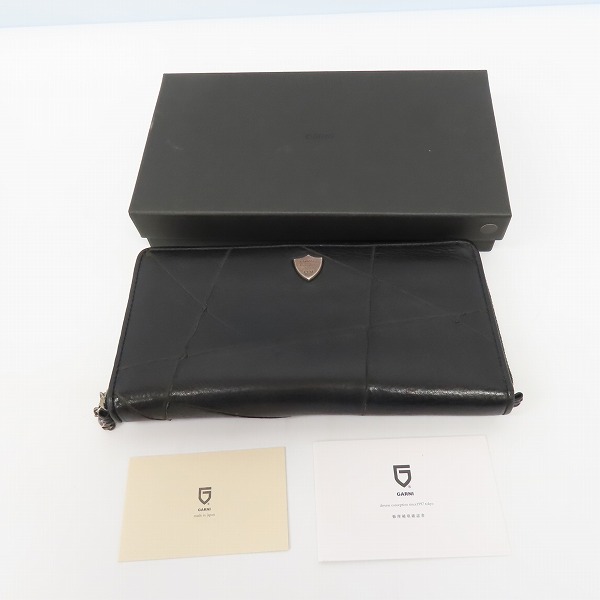 実際に弊社で買取させて頂いたGARNI/ガルニ 長財布/ウォレット レザー ラウンドファスナーの画像 8枚目