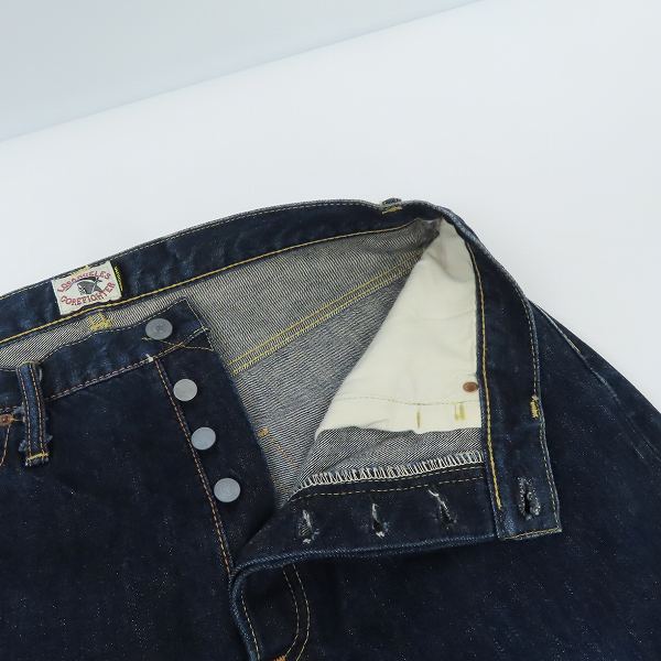 実際に弊社で買取させて頂いたCORE FIGHTER/コアファイター インディゴデニムパンツ/Mの画像 5枚目