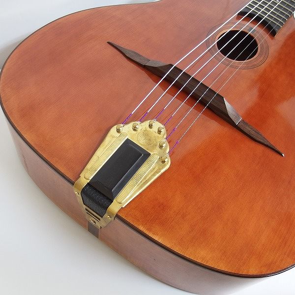 実際に弊社で買取させて頂いた★DEL ALMA Signature Selmer Style シングルカッタウェイ アコースティックギター/アコギ 2022年製 ギグケース付の画像 6枚目