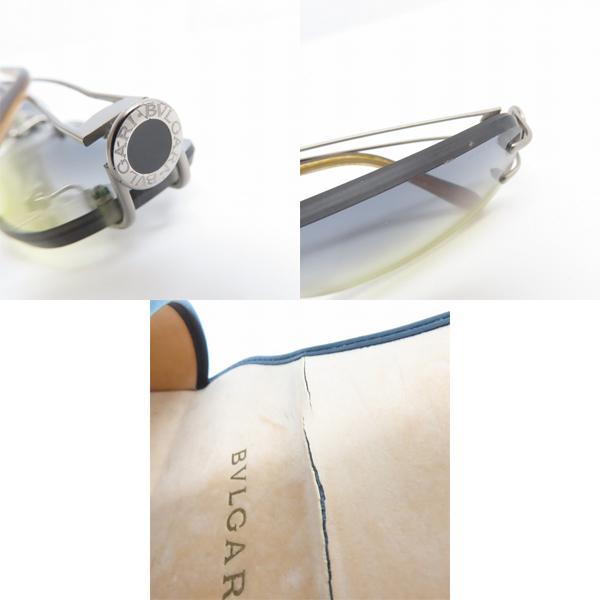 実際に弊社で買取させて頂いたBVLGARI/ブルガリ ツーポイント サングラス/アイウェアの画像 7枚目