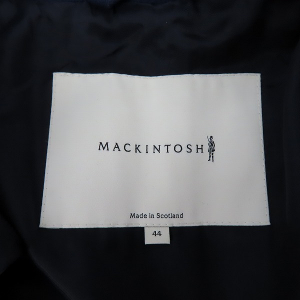 実際に弊社で買取させて頂いたMACKINTOSH/マッキントッシュ Pコート ネイビー /44の画像 2枚目