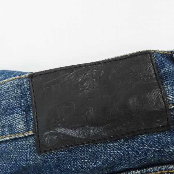 実際に弊社で買取させて頂いたCALEE/キャリー ダメージ/リペア加工デニムパンツ/32の画像 2枚目