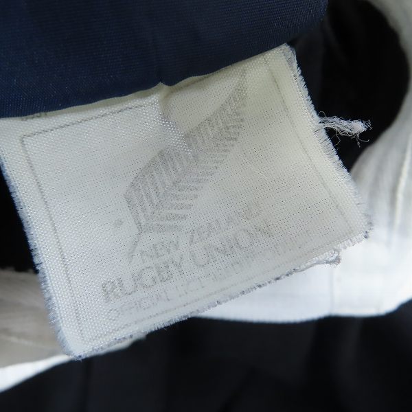 実際に弊社で買取させて頂いたCANTERBURY OF NEWZEALAND/カンタベリー オブ ニュージーランド ALL BLACKS/オールブラックス 長袖 ラガーシャツ /42の画像 4枚目