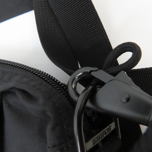 実際に弊社で買取させて頂いたBRIEFING/ブリーフィング ショルダーバッグ ブラックの画像 8枚目