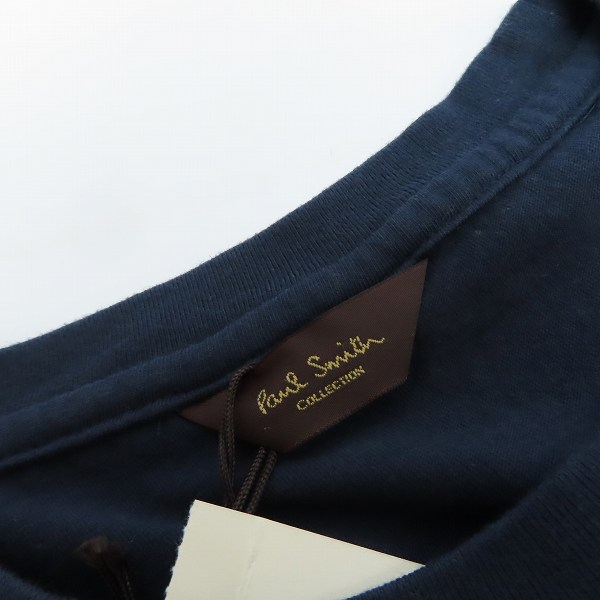 実際に弊社で買取させて頂いたPaul Smith COLLECTION/ポールスミスコレクション フェスティバル プリントTシャツ ネイビー 299Z/Lの画像 2枚目