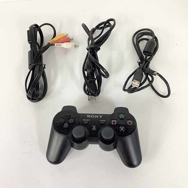 実際に弊社で買取させて頂いたSONY/ソニー PlayStation3/PS3/プレイステーション3 本体 500GB CECH-4300C チャコールブラック【簡易動作確認済み】の画像 7枚目
