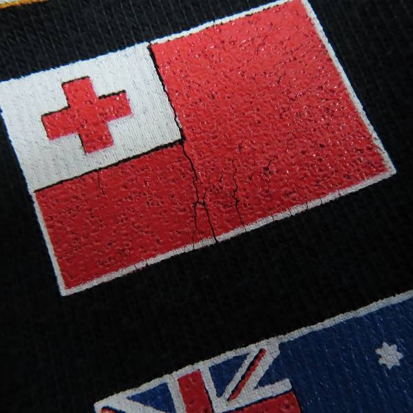 実際に弊社で買取させて頂いたCANTERBURY/カンタベリー World RUGBY 1995 SOUTH AFRICA 半袖 ラガーシャツ C-TK-3594/Lの画像 7枚目