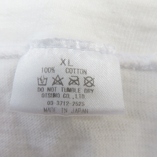 実際に弊社で買取させて頂いたHUMAN MADE×KAWS/ヒューマンメイド×カウズ 21SS T-SHIRT XX22TE003 XLの画像 3枚目