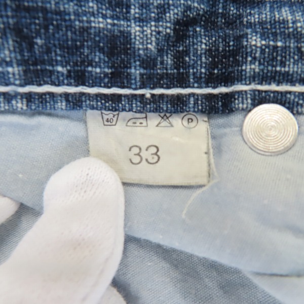 実際に弊社で買取させて頂いたARMANI JEANS/アルマーニジーンズ デニム/33の画像 4枚目