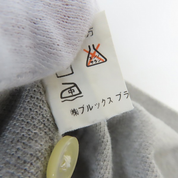 実際に弊社で買取させて頂いたBROOKS BROTHERS/ブルックスブラザーズ ロゴ刺繍 半袖ポロシャツ/ Sの画像 3枚目