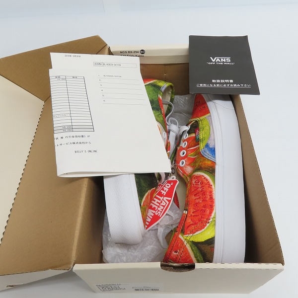 未使用】VANS/バンズ FRIDA KAHLO フリーダカーロ OG Authentic LX