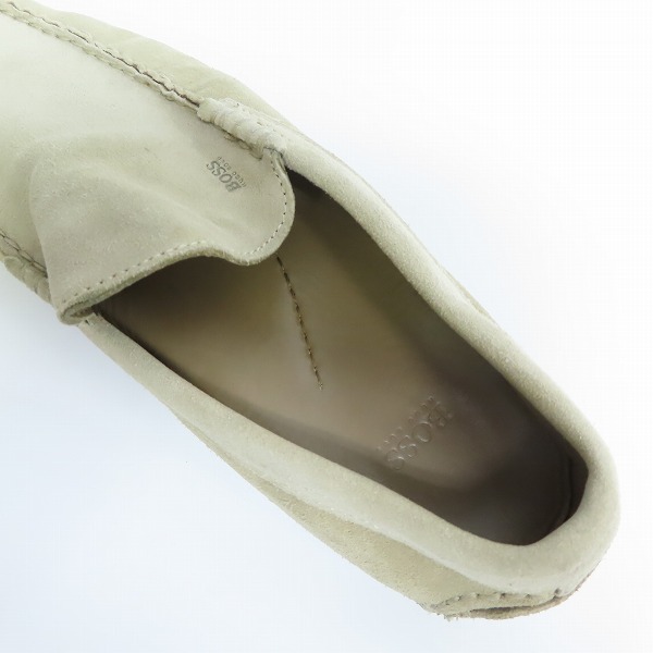 実際に弊社で買取させて頂いたHUGO BOSS/ヒューゴボス スウェードローファー/シューズ/50222141/UK6の画像 4枚目