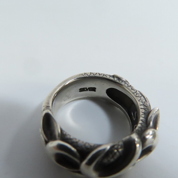 実際に弊社で買取させて頂いたBloody Mary/ブラッディマリー SIREN/サイレン リング 7号の画像 7枚目