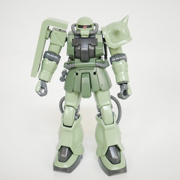 実際に弊社で買取させて頂いた【組済】バンダイ HG 1/144 量産型ザク/ザクII改/F2型 ジオン軍仕様/ハイザック 4点セット/ガンダム/ガンプラの画像 3枚目