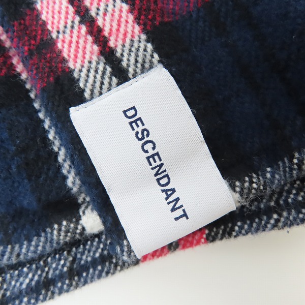 実際に弊社で買取させて頂いたDESCENDANT/ディセンダント 19AW STONER HOODED LS SHIRT フード 長袖シャツ 192BROS-SHM03 /3の画像 5枚目