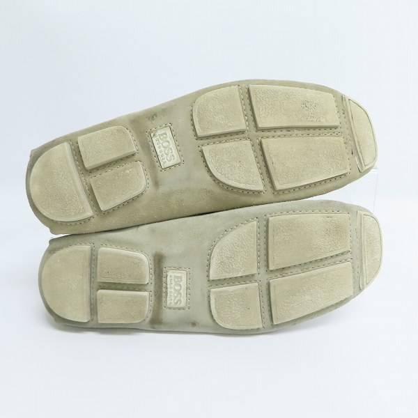 実際に弊社で買取させて頂いたHUGO BOSS/ヒューゴボス スウェードローファー/シューズ/50222141/UK6の画像 2枚目