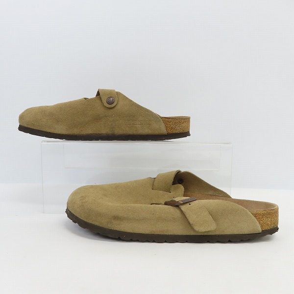 実際に弊社で買取させて頂いたBIRKENSTOCK/ビルケンシュトック Boston ボストン スエード サボ サンダル/27.0の画像 3枚目
