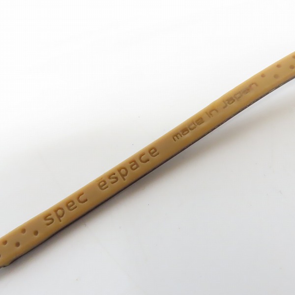 実際に弊社で買取させて頂いたspec espace/スペックエスパス デミ柄 度入り 眼鏡/メガネフレーム ES-7087の画像 6枚目