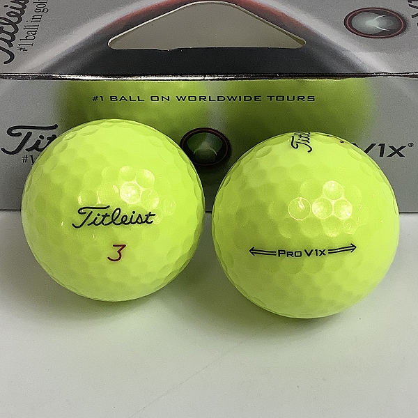 実際に弊社で買取させて頂いた【未使用】Titleist/タイトリスト PRO V1x ゴルフボール 1ダースの画像 2枚目