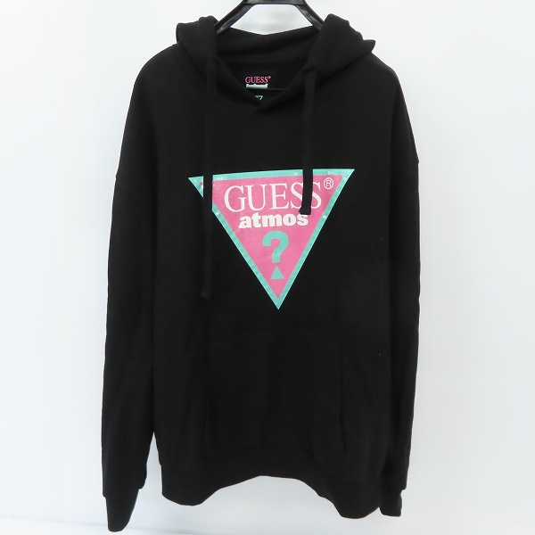 実際に弊社で買取させて頂いたGUESS × atmos × BADMOOD/ゲス×アトモス×バッドムード スパンコール パーカー MK4K8602AT/XL