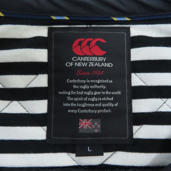 実際に弊社で買取させて頂いたCANTERBURY/カンタベリー インシュレーションカーディガン RA76146 /Lの画像 2枚目