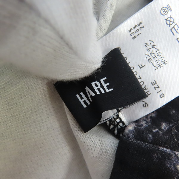 実際に弊社で買取させて頂いたHARE/ハレ クルーネック カットソー  HA020016TO/Fの画像 2枚目
