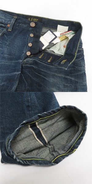 実際に弊社で買取させて頂いたARMANI JEANS/アルマーニジーンズ 5ポケット デニム/ジーンズ N6J25/US27の画像 6枚目