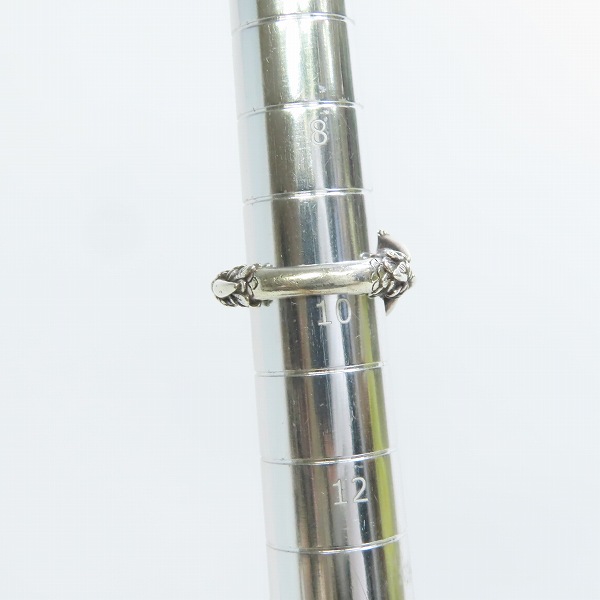 実際に弊社で買取させて頂いたBloody Mary/ブラッディマリー ブラックダイヤモンド キングダムリング/10号の画像 7枚目