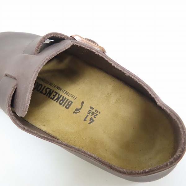 実際に弊社で買取させて頂いたBIRKENSTOCK/ビルケンシュトック LONDON BS HABANA 166533/26.5の画像 4枚目