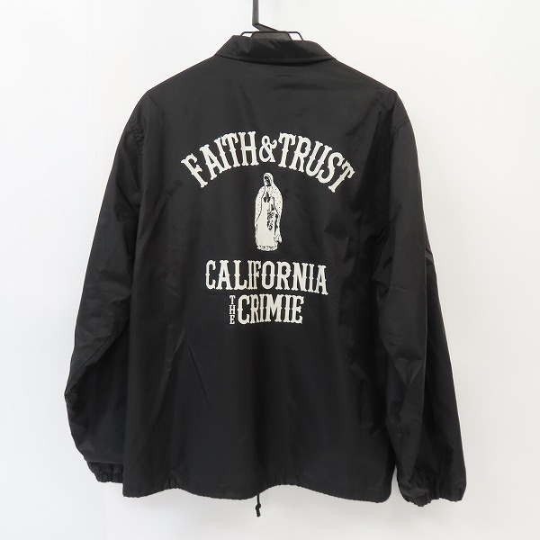 実際に弊社で買取させて頂いたCRIMIE/クライミー マリアプリント ナイロン コーチジャケット/Lの画像 1枚目