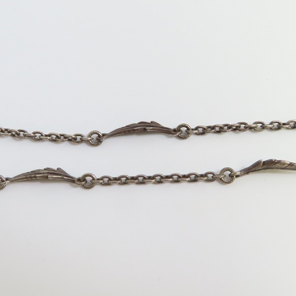 実際に弊社で買取させて頂いたBloodyMary/ブラッディマリー フェザー チェーン 50cmの画像 2枚目