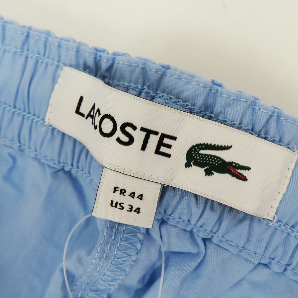 実際に弊社で買取させて頂いた【未使用】LACOSTE/ラコステ コットンポプリンイージーパンツ HH9435L/44の画像 2枚目