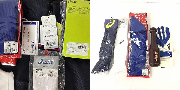 実際に弊社で買取させて頂いた【おまとめ品/未使用品含む】アディダス/ディアドラ/チャンピオン 等 ジャケット/ショートパンツ/シャツ/ソックス 他の画像 7枚目