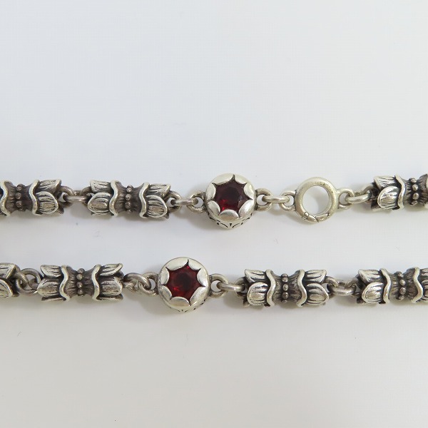 実際に弊社で買取させて頂いたBloodyMary/ブラッディマリー  10周年記念 JADE チェーン 50cmの画像 2枚目