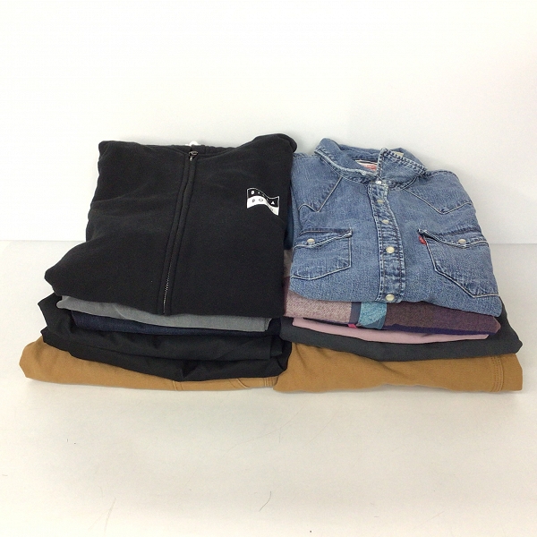 実際に弊社で買取させて頂いた【おまとめ品】リーバイス/ディッキーズ/リー 等 デニムシャツ/ワークパンツ/つなぎ/パーカー 他の画像 6枚目