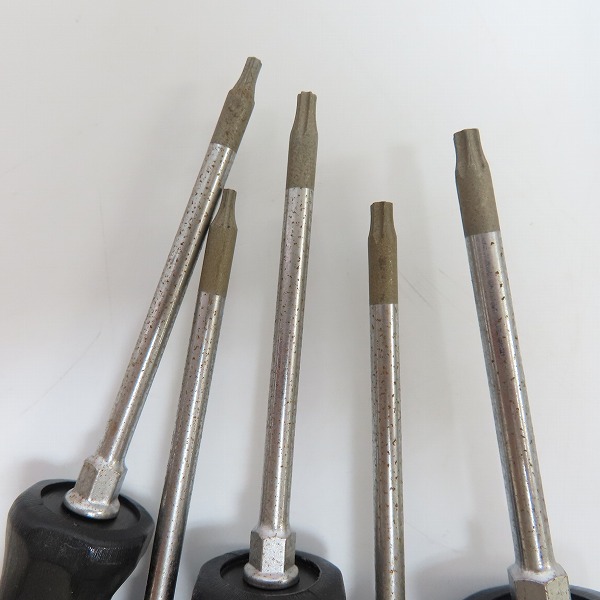 実際に弊社で買取させて頂いたSnap-on/スナップオン トルクスドライバー SDTX38A/310A/315/320/325/327/430/640/645 9点セットの画像 4枚目